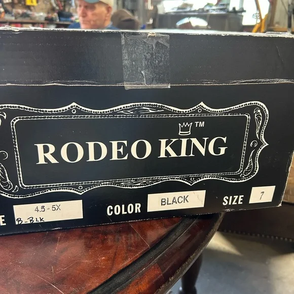 Rodeo King Black Cowboy Hat